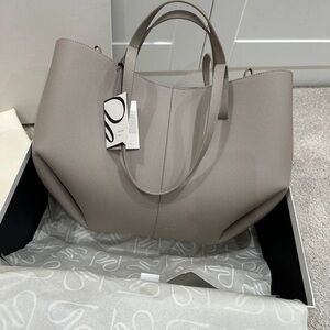 NWT Authentic Polène Cyme textured Cream Bag